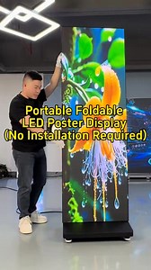 16K views · 51 reactions | Led foldable poster. WhatsApp:+8615975646824 Email:cntotemopto@gmail.com Web:www.cn-totem.com #djs #dj #evento #eventos #deejay #sonido #sonidos #ledscreen #leddisplay #ledscreens #djlife #djlifestyle #djing #djgear #djset #ledsign #foryou #fyp #screen #ledsigns #advertising #ledmodules #ledmodule #hightech #futuretech #poster #portable #ledsign | Pro Stage Equipment Export | Facebook
