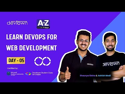 [LIVE] DAY 05 - Learn DevOps for Web Development | COMPLETE in 7 - Days