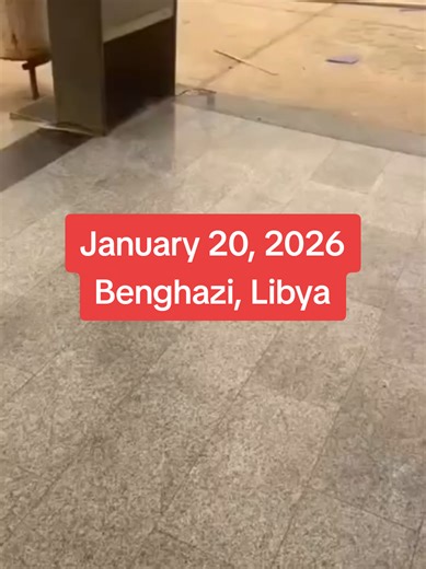 Severe Sandstorm Hits Benghazi, Libya on January 20, 2026