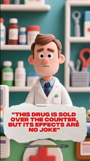 "This drug is sold over the counter, but its effects are no joke"#medicalshorts#drugeducation