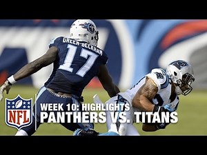 Panthers vs. Titans | Week 10 Highlights | NFL