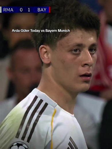 Arda Güler Today vs Bayern Munich#ardagüler | bayern vs real madrid