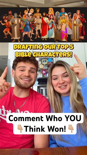 Drafting our TOP 5 Bible Characters!🤩✝️🔥🤔