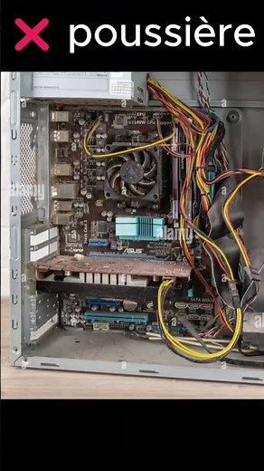 Ton PC commence à faire des bruits bizarres ? 😅 Et pris tôt, ça évite souvent une vraie panne. #pc