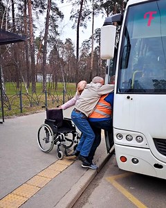 11K views · 51 reactions | Bus driver goes above and beyond to help a passenger board | Tips & Tricks | Facebook