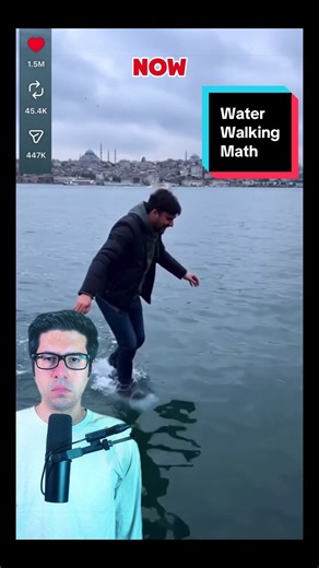 Walking on Water with Bottles: A Math Experiment