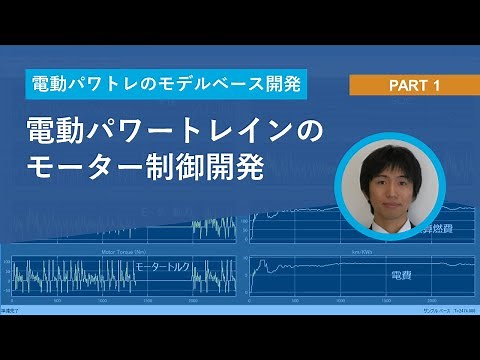 電動パワートレインのためのモーター制御開発
