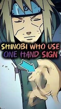 5 Shinobi Who Use One Hand Signs in Naruto 🤯🔥 | Anime BLAH