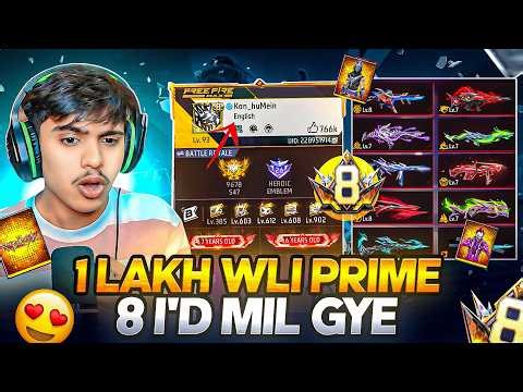 “Level 8 Prime Badge ID Giveaway 😱 | Doston Ne Khelne Se Mana Kiya 💔 | Free Fire Story Part 3
