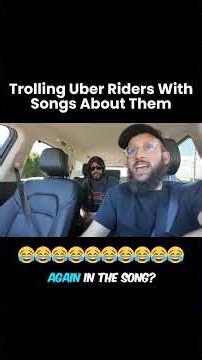 Trolling Uber Riders With Songs About Them😂