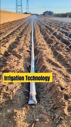 amazing irrigation technology #farming