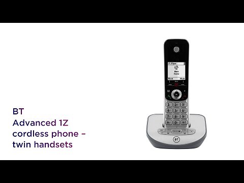 BT Advanced 1Z Cordless Phone - Twin Handsets | Product Overview | Currys PC World