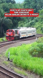 34 reactions | Terlihat serasi rangkaian putih dengan Lokomotif merah kereta api Bengawan #keretaapi #railway #railroad #reels | LasPro Id | Facebook