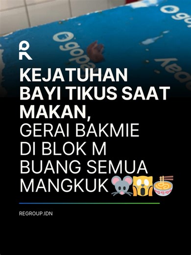 Kejadian Mengejutkan di Bakmie Khas Jaksel, Cacing dan Tikus!