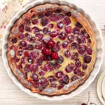 Recette Facile : Le Clafoutis De Cerises