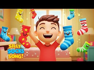 The Socks Song Fun Morning Routine for Kids Nursery Rhymes & Kids Songs