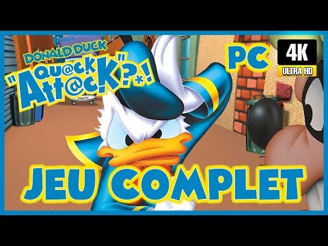 Donald Duck Quack Attack - JEU COMPLET Gameplay FR | Walkthrough Longplay VF [4K 60ᶠᵖˢ] (PC UHD)