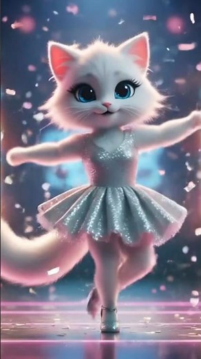 Katti Cat Attitude Dance 😹💃 | Cutest Kitty Moments! #KattiVibes #Shorts