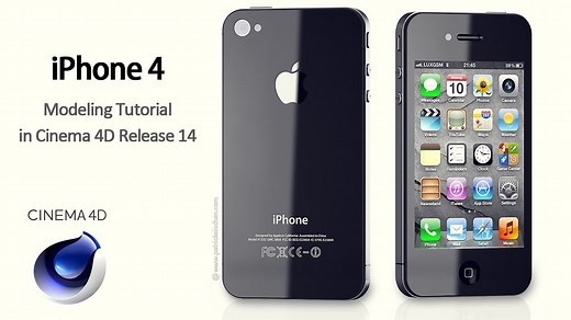 C4D iPhone Modeling Tutorial - Part 1