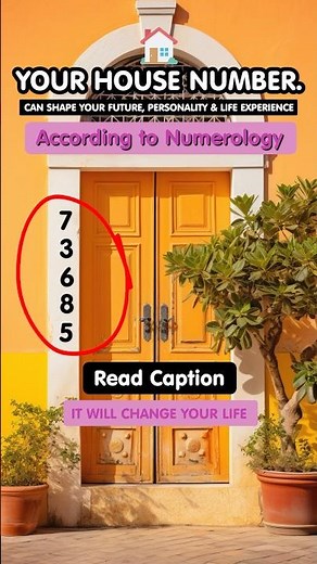 What Your House Number Reveals About You | Powerful Home Numerology Guide #housenumber