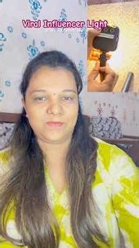 Viral Influencer Light Under Budget | Flipkart | #shorts #shortsviral #influencer #influencerlight