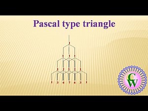 Pascal type triangle