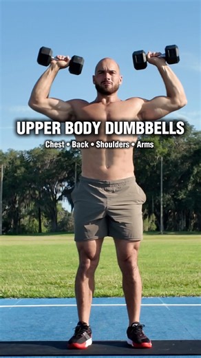Upper Body Dumbbell Workout | Chest, Back, Shoulders & Arms