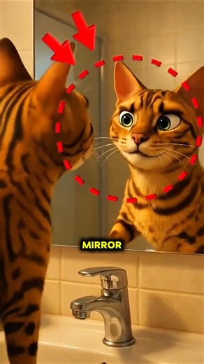 Animals vs Mirror.... Their Reactions Are Crazy!🐾🪞🧸