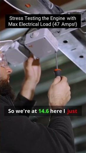 47 Amps of Pure Electrical Stress! Is this engine ready for the ultimate load test? 🤯