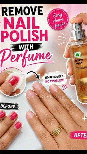 Nail remover leitaba tanjada karina nailpolish mutthatkani🤔