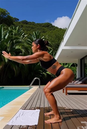 Bikini Body Workout Squat Variations You MUST Try! No Equipment #squatworkout #squats P1