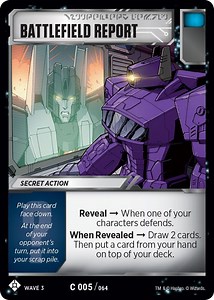 Transformers Trading Card Game Introduces War for Cybertron: Siege I Infiltrate, Take Cover & Battlefield Report