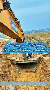 Centimet | Satisfying Trench Digging Machine.