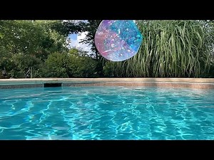 BIGGEST SPLASH SO FAR, Beach Ball Full of Water!!! ‪@splashpool‬