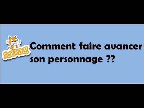 Tuto Scratch 3.0 Comment faire avancer son personnage avec les touches du clavier