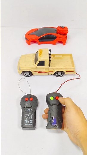 Remote control car with DC motor / Upgrade Remote wali car / Unboxing Remote car / RC car DC motor