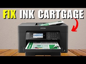 Epson WF-7820 Not Recognizing Ink Cartridge - How To Fix