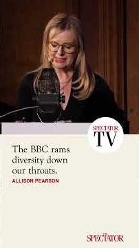 Allison Pearson: 'The BBC rams diversity down our throats'