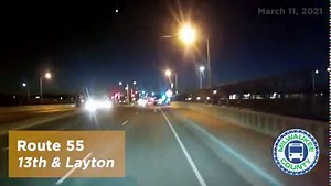 Several Milwaukee County Transit System buses caught the meteor shooting across the sky last night! | WISN 12 NEWS
