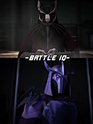 Splinter vs Shredder | battle #shorts #tmnt2012