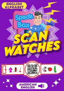 A-Z Video Vocabulary Scan Watches (QR Codes)