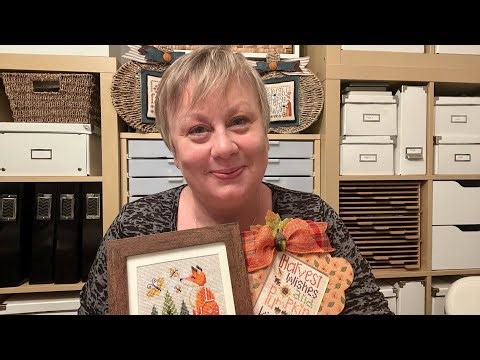 Flosstube #11 My September round up, with lots of autumn stitching, FFO’s and stitchy blethers!