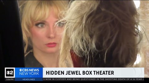 A look at the secret theater inside NYC's Port Authority Bus Terminal