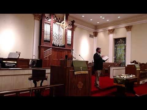 New South Church Worship Service, John 7:37-39 & Isaiah 35