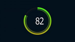 countdown clock counter timer. Vector digital count down circle board with circle time pie diagram. Scoreboard of day, hour, minutes and seconds for web page upcoming event template desig