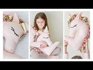 Unicorn Pillow Sew Along