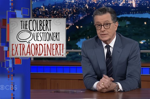 Colbert Launches 'Questionert Extraordinert' YouTube Series to Provide Home for Unaired Q&As - LateNighter