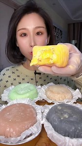 83K views · 2.3K reactions | Delicious Mango 省 Flavor Moon  Cake Eating ASMR  #reels #eating #reel #foodvlogs #asmr #reelsfypシ #reelsviralシ #reelstrending #reelsfbシ #dessert #chocolate #chocolatedessert #mukbang #famousfood #milkcake #cakedesserts #mooncake | It's Unique Food ASMR | Facebook