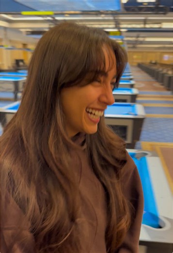 Feels illegal to play on tables that new 🤣 | game table