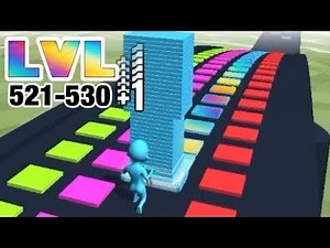 Stack Colors - LVL 521-530 - Gameplay Walkthrough